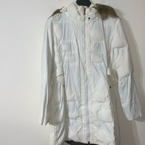 Larry Levine women’s down jacket with hood